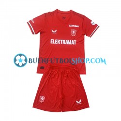 Camiseta de Fútbol Twente 2024-2025 Primera Equipación Manga Corta Niño