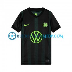 Camiseta de Fútbol VfL Wolfsburg 2024-2025 Segunda Equipación Manga Corta Hombre