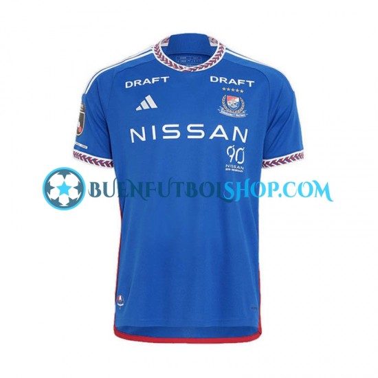 Camiseta de Fútbol Yokohama F.Marinos 2024-2025 Primera Equipación Manga Corta Hombre