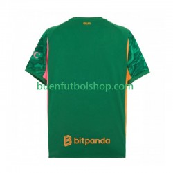 Camiseta de Fútbol AC Milan Portero 2025-2026 Segunda Equipación Manga Corta Hombre