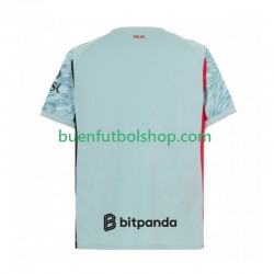 Camiseta de Fútbol AC Milan Portero 2025-2026 Primera Equipación Manga Corta Hombre