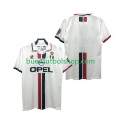 Camiseta de Fútbol AC Milan Retro 1996 1997 Segunda Equipación Manga Corta Hombre Camiseta de Fútbol AC Milan Retro 1996 1997 Segunda Equipación Manga Corta Hombre