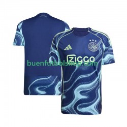 Camiseta de Fútbol AFC Ajax 2025-2026 Segunda Equipación Manga Corta Hombre