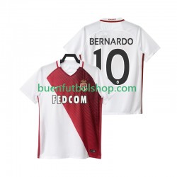 Camiseta de Fútbol AS Monaco BERNARDO 10 2016 2017 Primera Equipación Manga Corta Hombre Camiseta de Fútbol AS Monaco BERNARDO 10 2016 2017 Primera Equipación Manga Corta Hombre