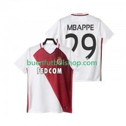 Camiseta de Fútbol AS Monaco Mbappe 29 2016 2017 Primera Equipación Manga Corta Hombre Camiseta de Fútbol AS Monaco Mbappe 29 2016 2017 Primera Equipación Manga Corta Hombre