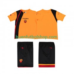 Camiseta de Fútbol AS Roma Retro 2005-2006 Primera Equipación Manga Corta Niño