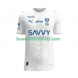 Camiseta de Fútbol Al Hilal 2025-2026 Segunda Equipación Manga Corta Hombre