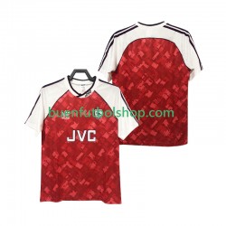 Camiseta de Fútbol Arsenal Retro 1990 1992 Primera Equipación Manga Corta Hombre Camiseta de Fútbol Arsenal Retro 1990 1992 Primera Equipación Manga Corta Hombre