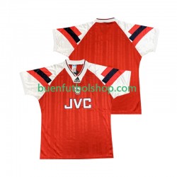 Camiseta de Fútbol Arsenal Retro 1992 1994 Primera Equipación Manga Corta Hombre Camiseta de Fútbol Arsenal Retro 1992 1994 Primera Equipación Manga Corta Hombre