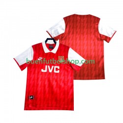 Camiseta de Fútbol Arsenal Retro 1993 1994 Primera Equipación Manga Corta Hombre Camiseta de Fútbol Arsenal Retro 1993 1994 Primera Equipación Manga Corta Hombre
