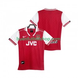 Camiseta de Fútbol Arsenal Retro 1996 1997 Primera Equipación Manga Corta Hombre Camiseta de Fútbol Arsenal Retro 1996 1997 Primera Equipación Manga Corta Hombre