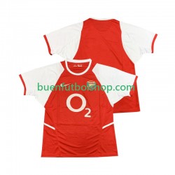 Camiseta de Fútbol Arsenal Retro 2002 2003 Primera Equipación Manga Corta Hombre Camiseta de Fútbol Arsenal Retro 2002 2003 Primera Equipación Manga Corta Hombre