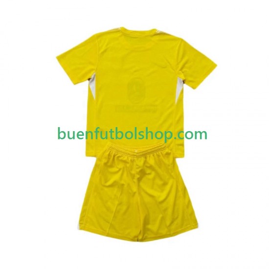 Camiseta de Fútbol Atlético Madrid Portero 2025-2026 Primera Equipación Manga Corta Niño