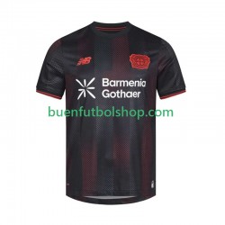 Camiseta de Fútbol Bayer 04 Leverkusen 2025-2026 Primera Equipación Manga Corta Hombre