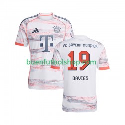 Camiseta de Fútbol Bayern de Múnich Alphonso Davies 19 2025-2026 Segunda Equipación Manga Corta Hombre