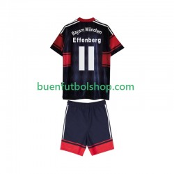 Camiseta de Fútbol Bayern de Múnich Effenberg 11 Retro 1997 1999 Primera Equipación Manga Corta Niño