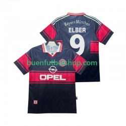 Camiseta de Fútbol Bayern de Múnich Elber 9 Retro 1997 1999 Primera Equipación Manga Corta Hombre