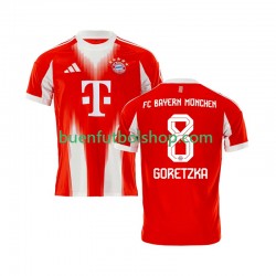 Camiseta de Fútbol Bayern de Múnich Leon Goretzka 8 2025-2026 Primera Equipación Manga Corta Hombre