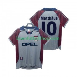 Camiseta de Fútbol Bayern de Múnich Matthas 10 Retro 1997 1999 Tercera Equipación Manga Corta Hombre