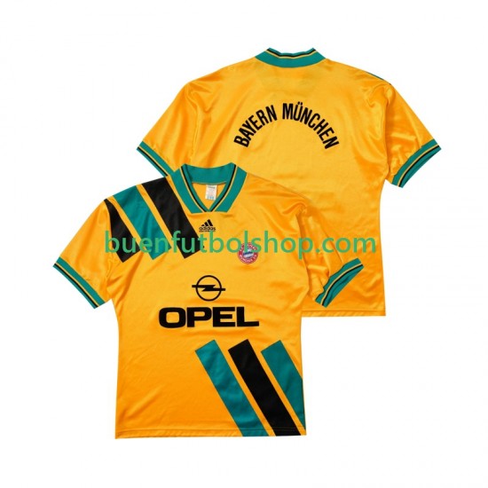 Camiseta de Fútbol Bayern de Múnich Retro 1993 1996 Segunda Equipación Manga Corta Hombre Camiseta de Fútbol Bayern de Múnich Retro 1993 1996 Segunda Equipación Manga Corta Hombre