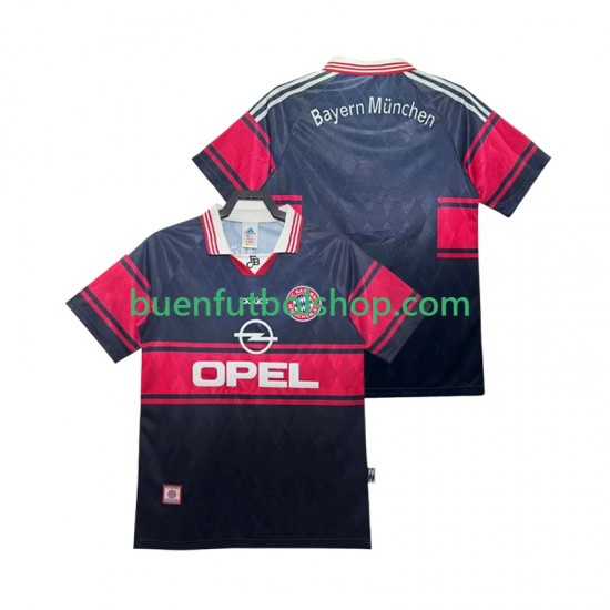 Camiseta de Fútbol Bayern de Múnich Retro 1997 1999 Primera Equipación Manga Corta Hombre Camiseta de Fútbol Bayern de Múnich Retro 1997 1999 Primera Equipación Manga Corta Hombre