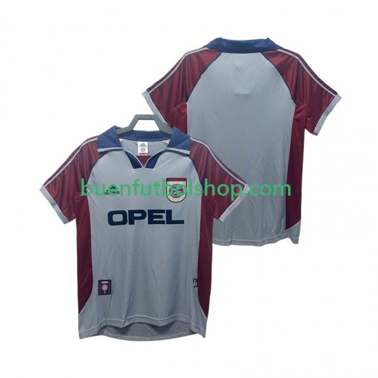 Camiseta de Fútbol Bayern de Múnich Retro 1998 1999 Tercera Equipación Manga Corta Hombre Camiseta de Fútbol Bayern de Múnich Retro 1998 1999 Tercera Equipación Manga Corta Hombre