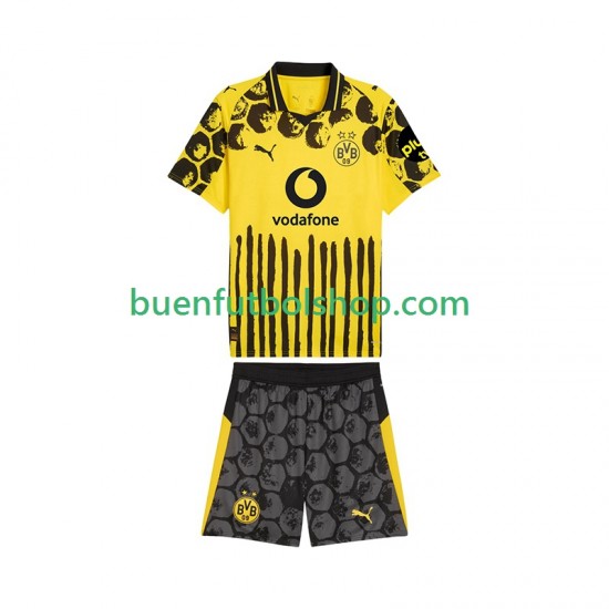 Camiseta de Fútbol Borussia Dortmund FIFA CWC 2025 Primera Equipación Manga Corta Niño Camiseta de Fútbol Borussia Dortmund FIFA CWC 2025 Primera Equipación Manga Corta Niño
