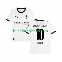 Camiseta de Fútbol Borussia Mönchengladbach Florian Neuhaus 10 2025-2026 Primera Equipación Manga Corta Hombre
