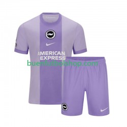Camiseta de Fútbol Brighton Hove Albion 2025-2026 Segunda Equipación Manga Corta Niño Camiseta de Fútbol Brighton Hove Albion 2025-2026 Segunda Equipación Manga Corta Niño