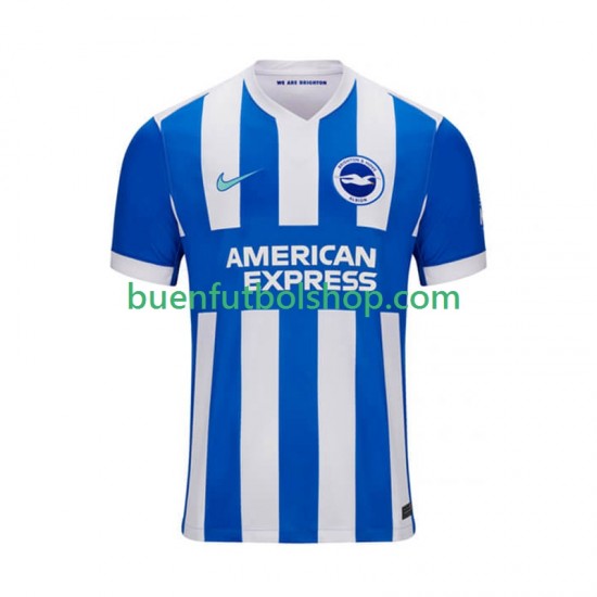 Camiseta de Fútbol Brighton Hove Albion 2025-2026 Primera Equipación Manga Corta Hombre