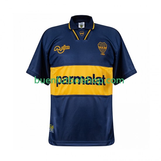 Camiseta de Fútbol CA Boca Juniors Retro 1994 Primera Equipación Manga Corta Hombre