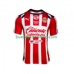 Camiseta de Fútbol CD Guadalajara 2025-2026 Primera Equipación Manga Corta Hombre