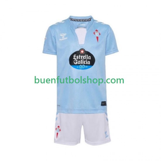 Camiseta de Fútbol Celta de Vigo 2025-2026 Primera Equipación Manga Corta Niño