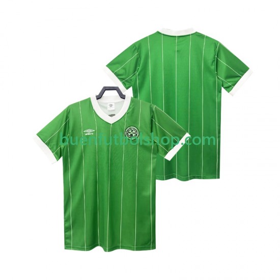 Camiseta de Fútbol Celtic FC Retro 1982 1983 Tercera Equipación Manga Corta Hombre Camiseta de Fútbol Celtic FC Retro 1982 1983 Tercera Equipación Manga Corta Hombre