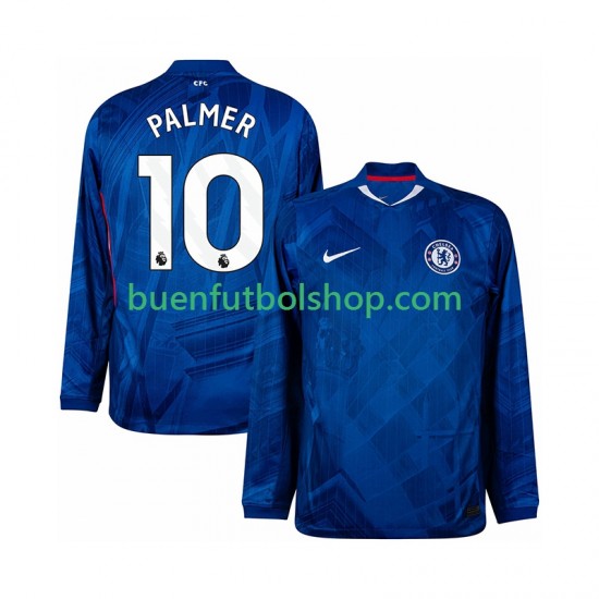 Camiseta de Fútbol Chelsea Cole Palmer 10 2025-2026 Primera Equipación Manga Larga Hombre Camiseta de Fútbol Chelsea Cole Palmer 10 2025-2026 Primera Equipación Manga Larga Hombre