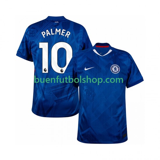 Camiseta de Fútbol Chelsea Cole Palmer 10 2025-2026 Primera Equipación Manga Corta Hombre Camiseta de Fútbol Chelsea Cole Palmer 10 2025-2026 Primera Equipación Manga Corta Hombre