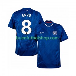 Camiseta de Fútbol Chelsea Enzo Fernandez 8 2025-2026 Primera Equipación Manga Corta Hombre