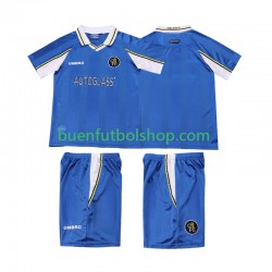 Camiseta de Fútbol Chelsea Retro 1997 1999 Primera Equipación Manga Corta Niño