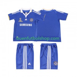 Camiseta de Fútbol Chelsea Retro 2007 2008 Primera Equipación Manga Corta Niño