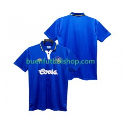 Camiseta de Fútbol Chelsea Retro 1995 1997 Primera Equipación Manga Corta Hombre