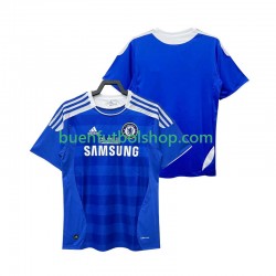 Camiseta de Fútbol Chelsea Retro 2011 2012 Primera Equipación Manga Corta Hombre