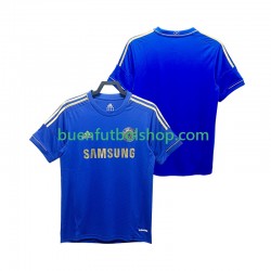 Camiseta de Fútbol Chelsea Retro 2012 2013 Primera Equipación Manga Corta Hombre