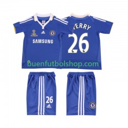 Camiseta de Fútbol Chelsea TERRY 26 Retro 2007 2008 Primera Equipación Manga Corta Niño