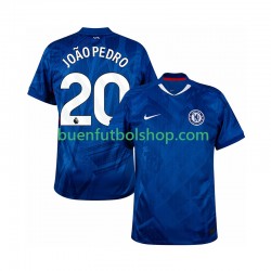Camiseta de Fútbol Chelsea joao pedro 20 2025-2026 Primera Equipación Manga Corta Hombre