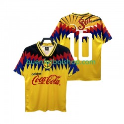 Camiseta de Fútbol Club América 10 Retro 1995 Primera Equipación Manga Corta Hombre Camiseta de Fútbol Club América 10 Retro 1995 Primera Equipación Manga Corta Hombre