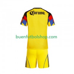 Camiseta de Fútbol Club América 2025-2026 Primera Equipación Manga Corta Niño