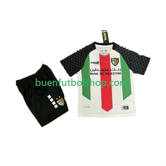 Camiseta de Fútbol Club Deportivo Palestino 2025-2026 Segunda Equipación Manga Corta Niño