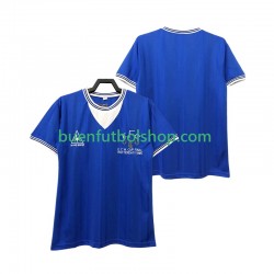 Camiseta de Fútbol Everton Retro 1985 Tercera Equipación Manga Corta Hombre