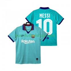 Camiseta de Fútbol FC Barcelona Lionel Messi 10 Retro 2019 2020 Tercera Equipación Manga Corta Hombre