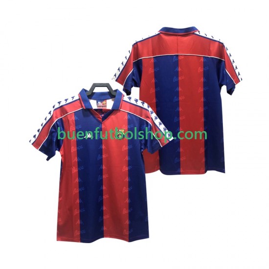 Camiseta de Fútbol FC Barcelona Retro 1992 1995 Primera Equipación Manga Corta Hombre Camiseta de Fútbol FC Barcelona Retro 1992 1995 Primera Equipación Manga Corta Hombre